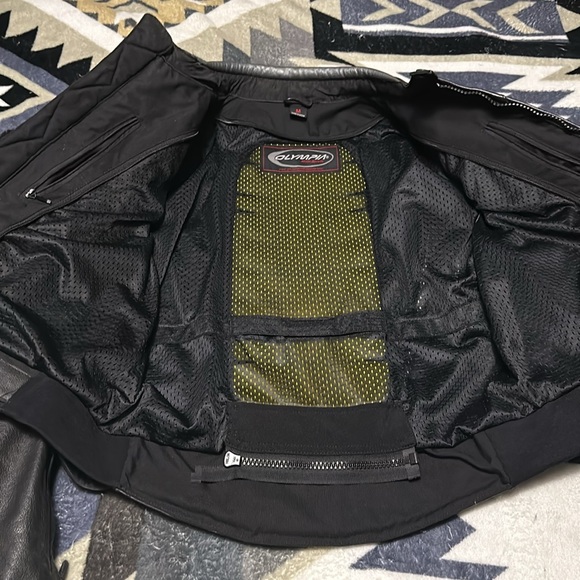 Olympia padded Motorcycle Jacket - Picture 4 of 8